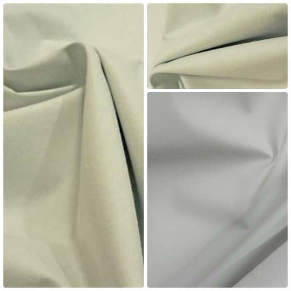 Blackout Thermal Alabaster White Curtain Lining Fabric Pass 3 - 54 wide