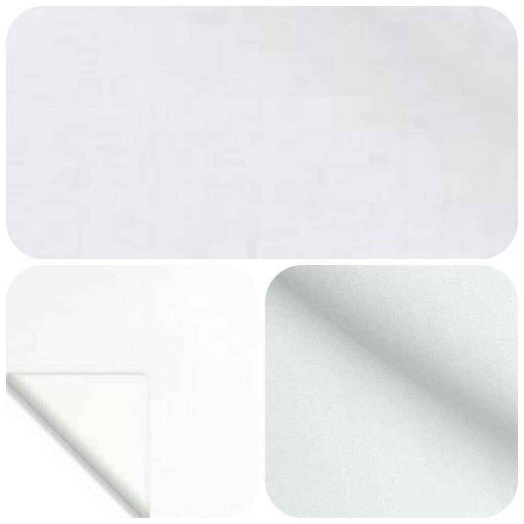 EXTRA WIDE 274cm White Curtain 160grm Lining Fabric