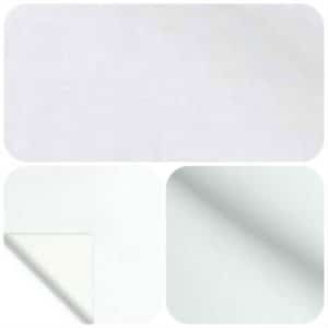 White crease resistant curtain lining